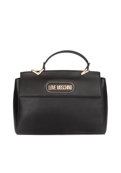 black logo handbag LOVE MOSCHINO | JC4033PP1LLE1-00A